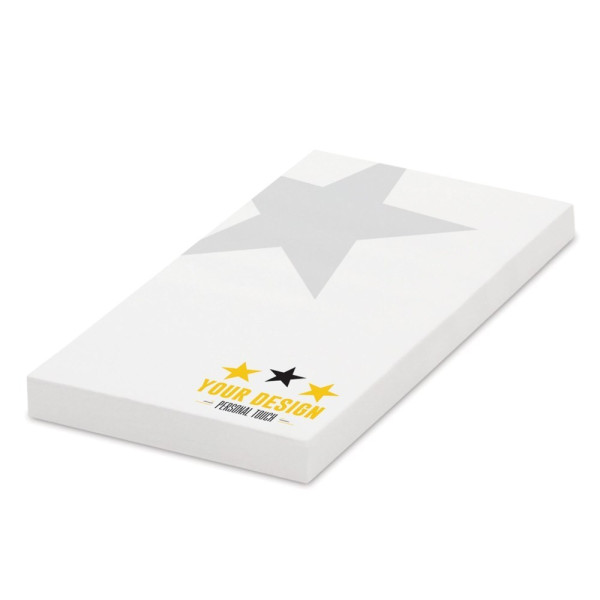 Memoblad 25 vellen 50x72mm