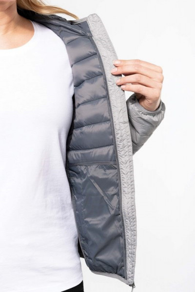 Kariban Ladies' lightweight hooded padded jacket